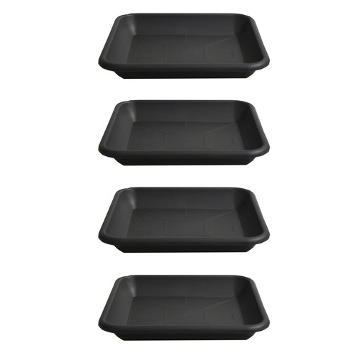 4er set pflanztopf untersetzer - set,