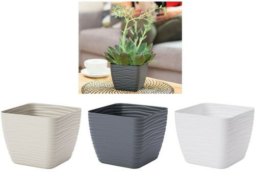 Blumentopf eckig 23cm - blumentopf, 11-23cm