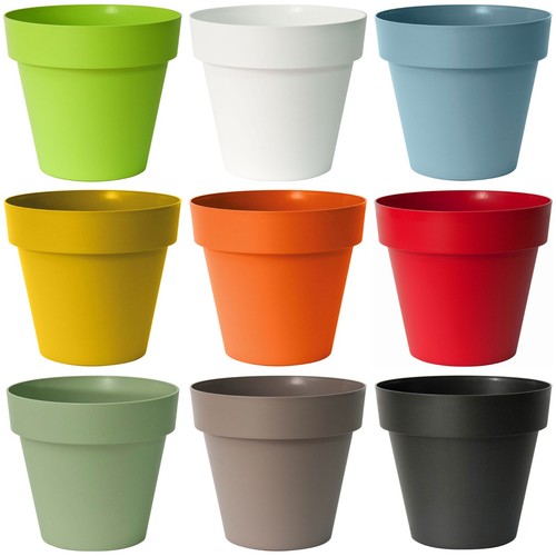 Blumentöpfe farben und 10 - farben,